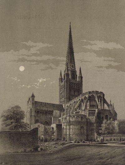 Catedral de Norwich, Norfolk de W.L. Walton